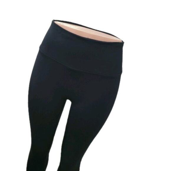 Spanx‎ Ponte Ankle Leggings Women's Size Medium Petite Black Slimming Shaping - Picture 2 of 13